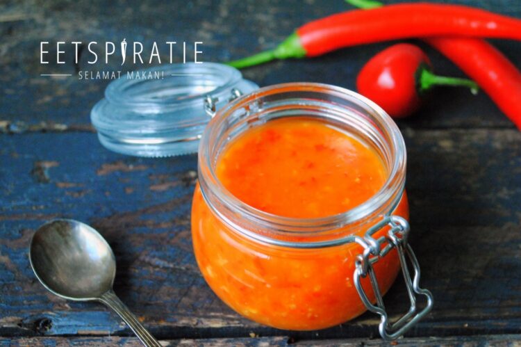 Homemade chilisaus