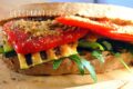 Sandwich met gegrilde groenten
