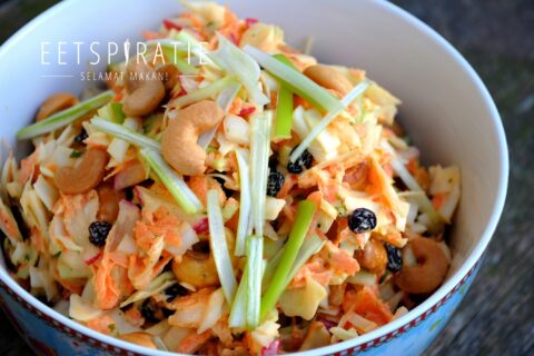 Knapperige koolsalade