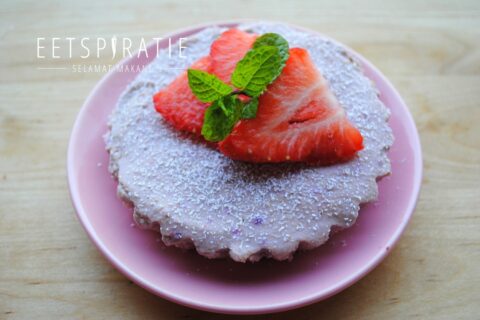 Aardbeien cheesecake