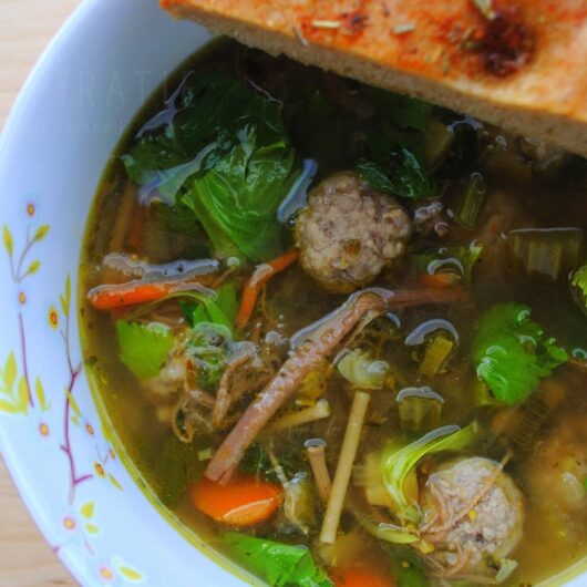 Slowcooked groentensoep