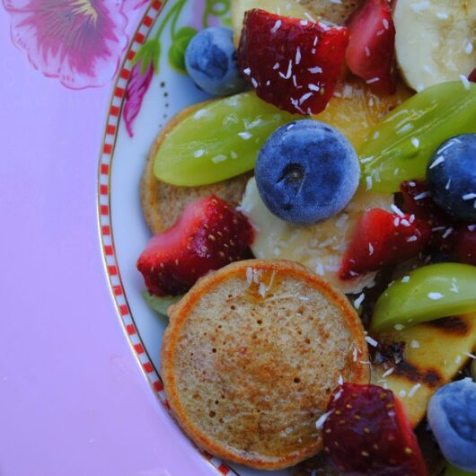 Poffertjes salade