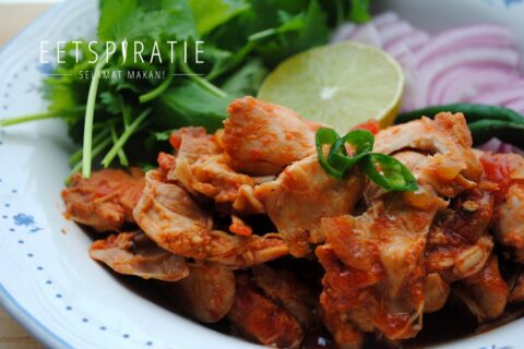Pulled chicken (slowcooked)