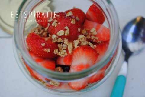 Yoghurt in a jar