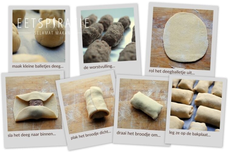 Worstenbroodjes maken