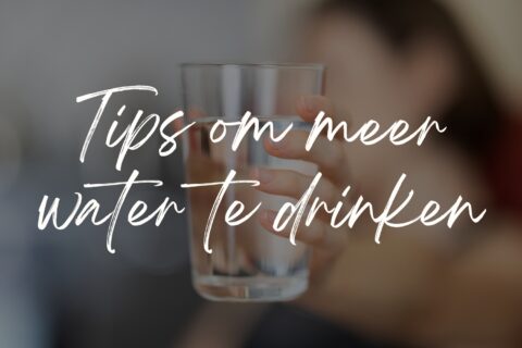 Tips om meer water te drinken