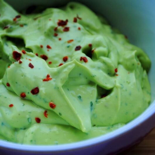 Avocado ranch dip