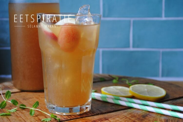 Perzik ice tea