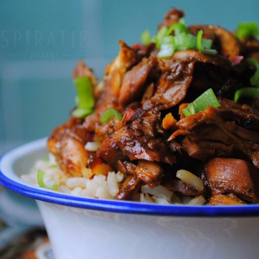 Indo pulled chicken