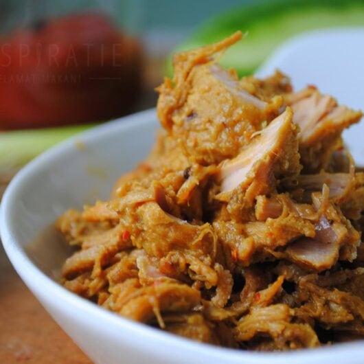 Rendang babi