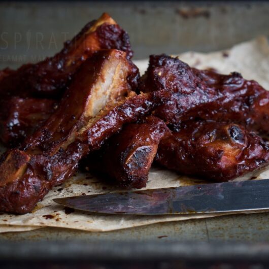 Indo slowcooked spareribs receptenkaart