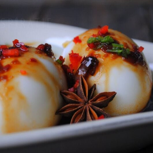 Telor ketjap (eieren in ketjapsaus)