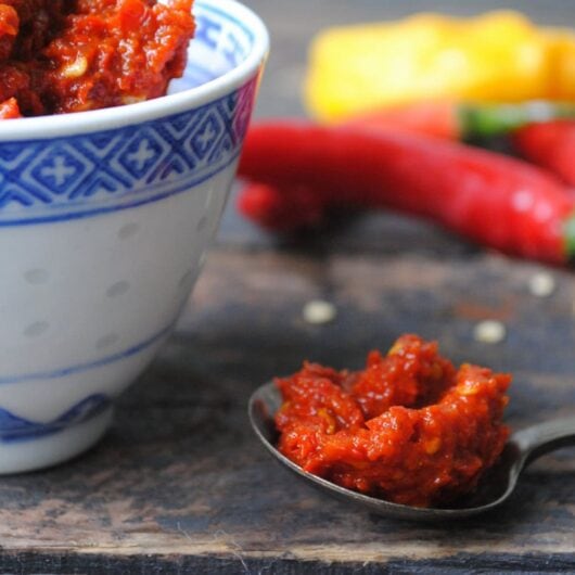 Zelf sambal maken