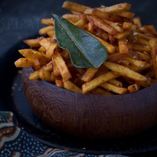 Sambal goreng kentang kering