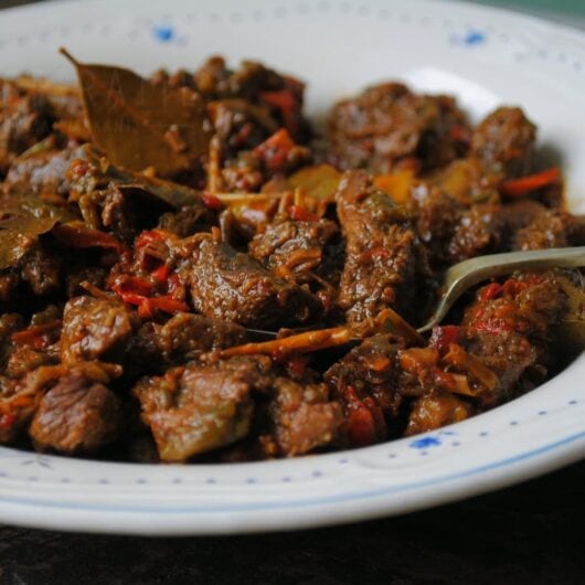 Simpele runderstoof uit de slowcooker