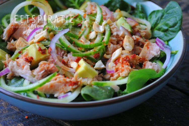 Thaise salade met tonijn