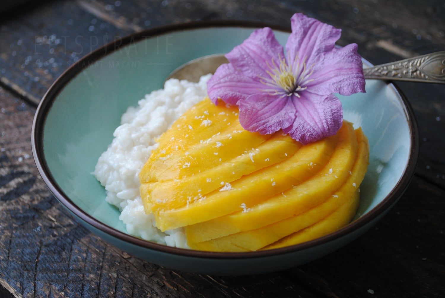 Rijstpudding met mango