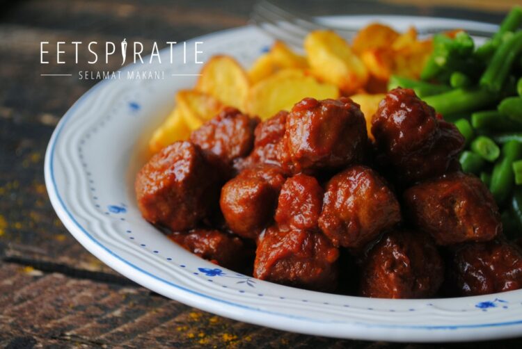 Snelle kruidige gehaktballetjes