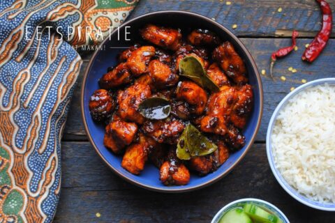 Ajam betawi (kip in zoete ketjapsaus)