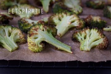 Geroosterde broccoli uit de oven of airfryer
