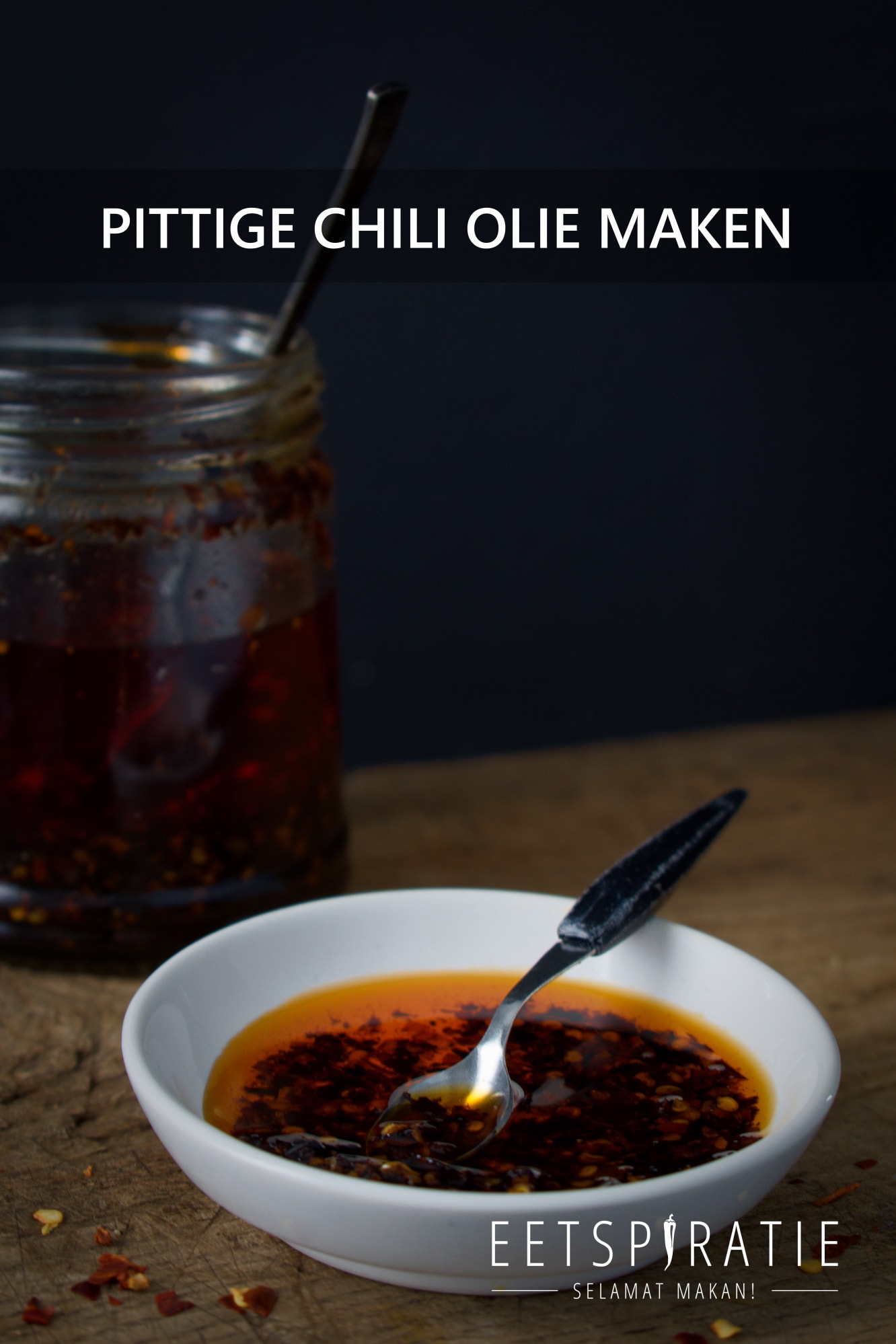 Pittige chili olie maken
