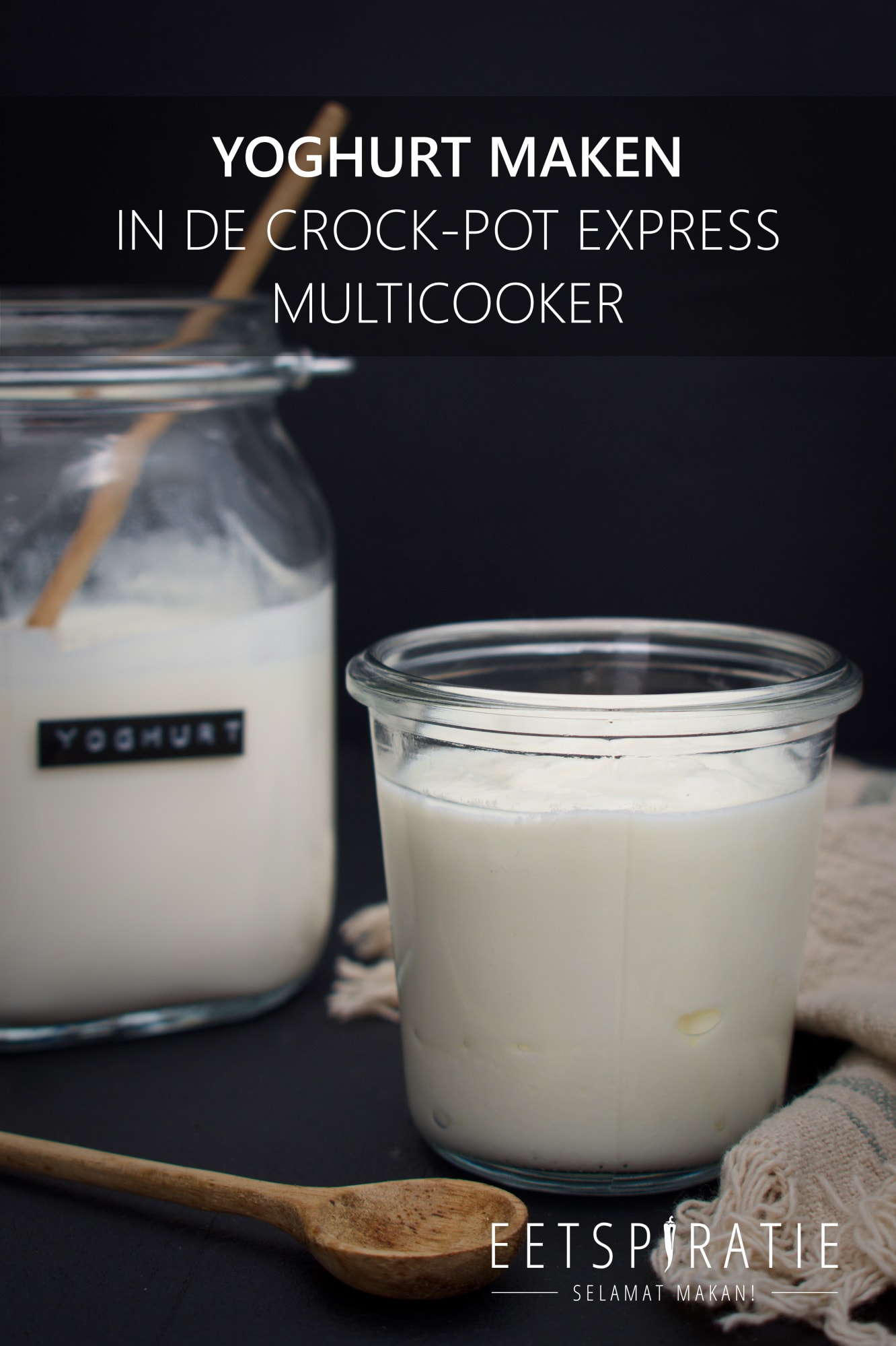Yoghurt maken in de Crock-Pot Express multicooker