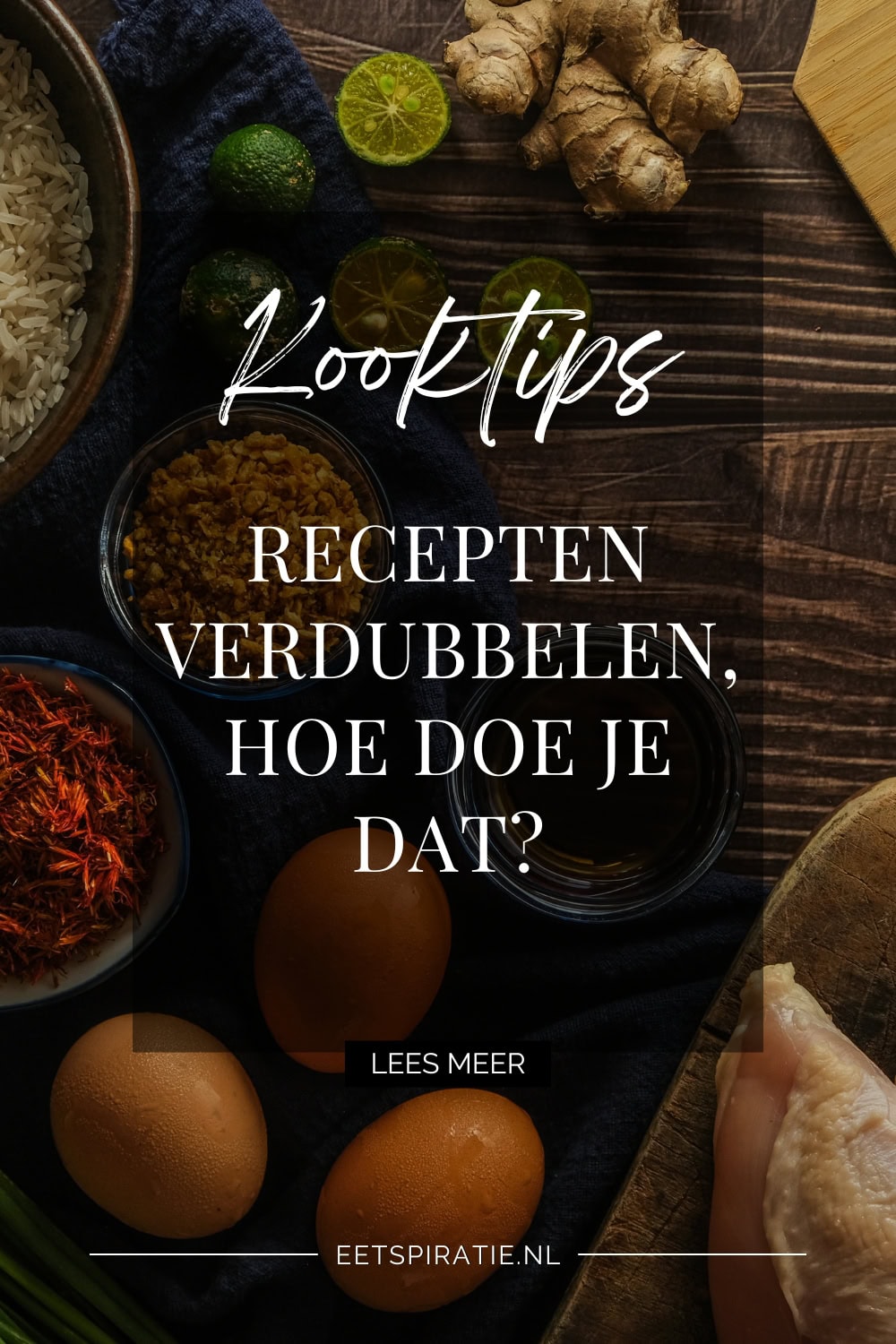 Een recept verdubbelen hoe doe je dat Pinterest