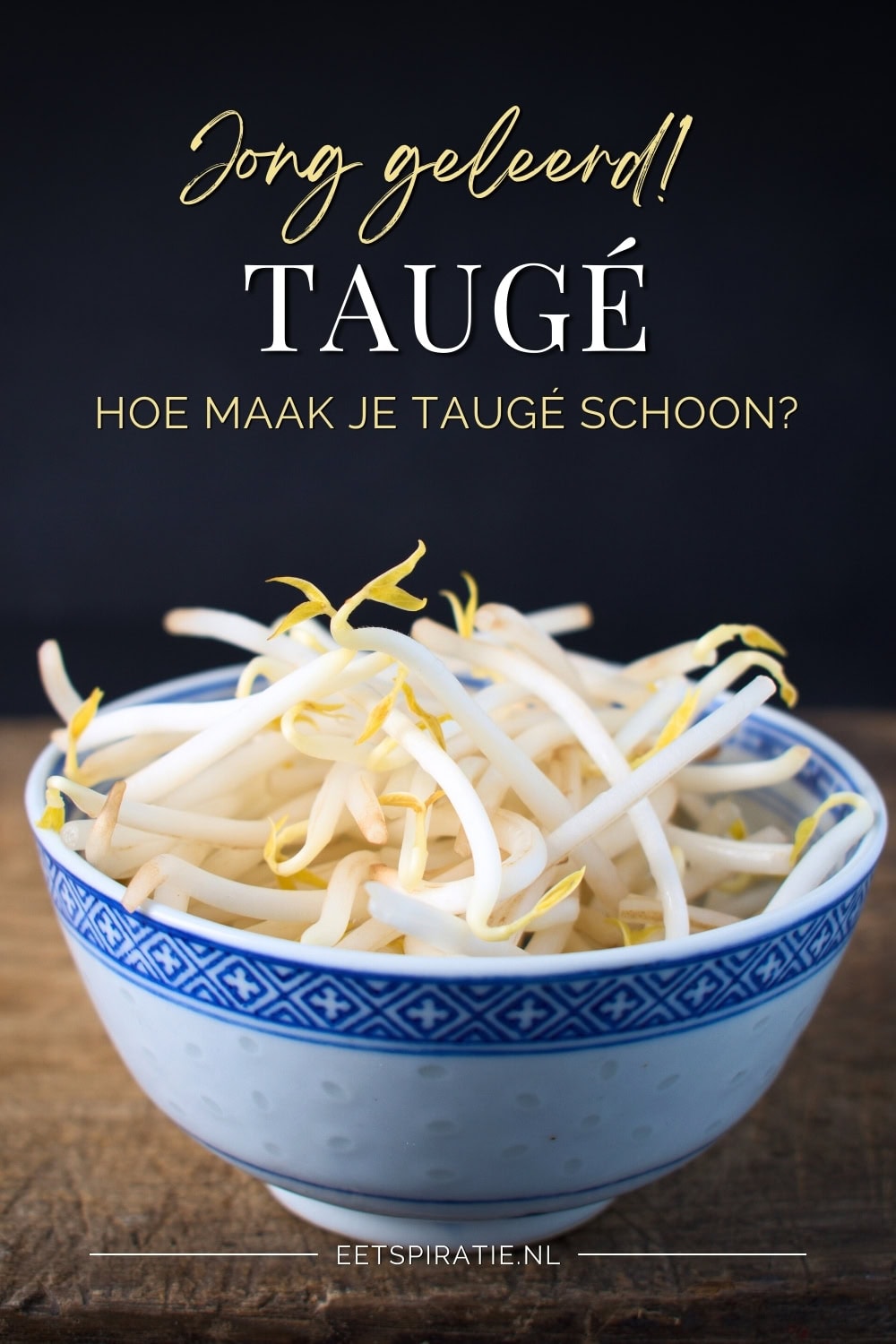 Hoe maak je taugé schoon