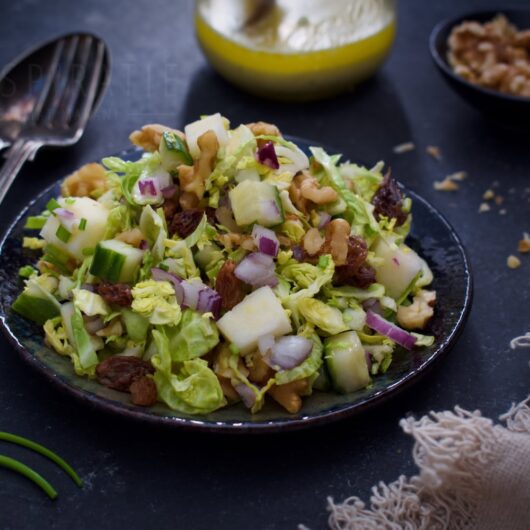 Coleslaw van spruitjes