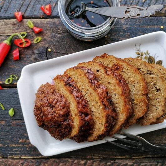 Indisch gehaktbrood met ketjapsaus