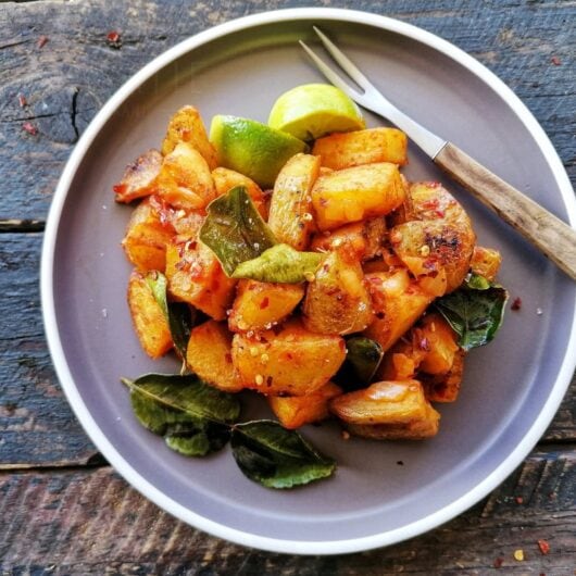 Kentang belado (pittige gebakken aardappeltjes)