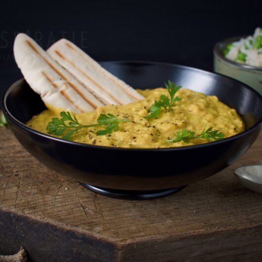 Linzencurry uit de slowcooker