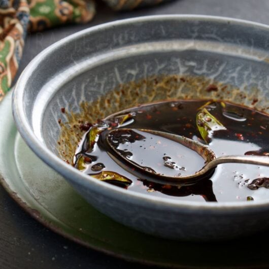 Saté marinade met djeroek poeroet