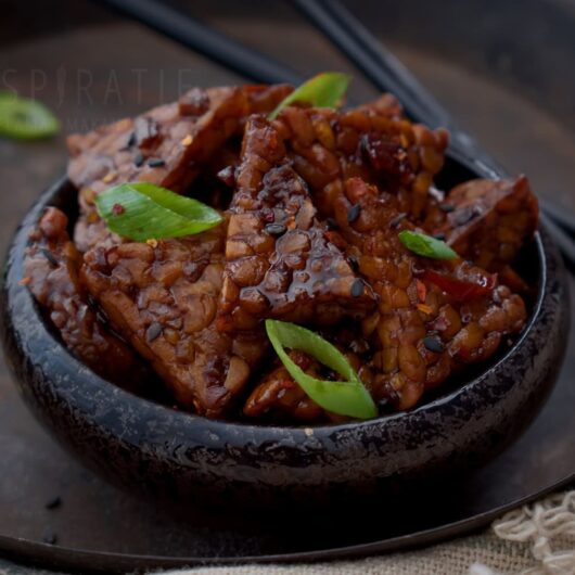 Sticky tempeh recept