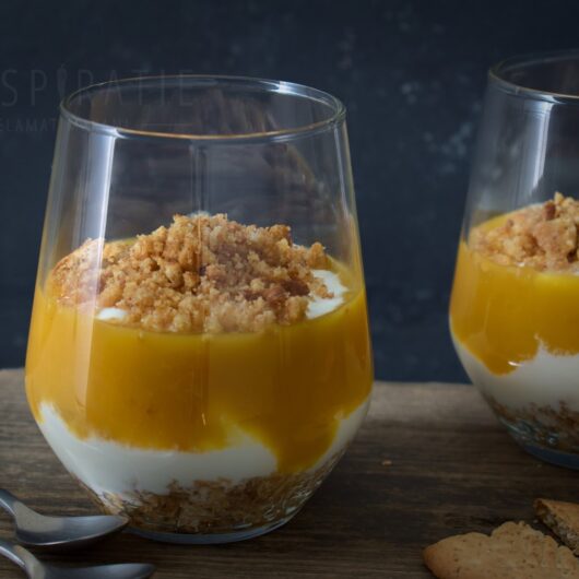 Trifle met appelmoes