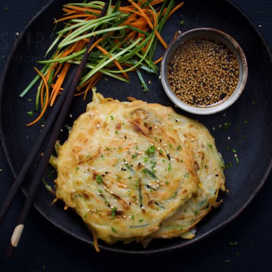 Yachaejeon Koreaanse groentepannenkoek