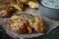 Krokante gesmashte aardappels uit de airfryer