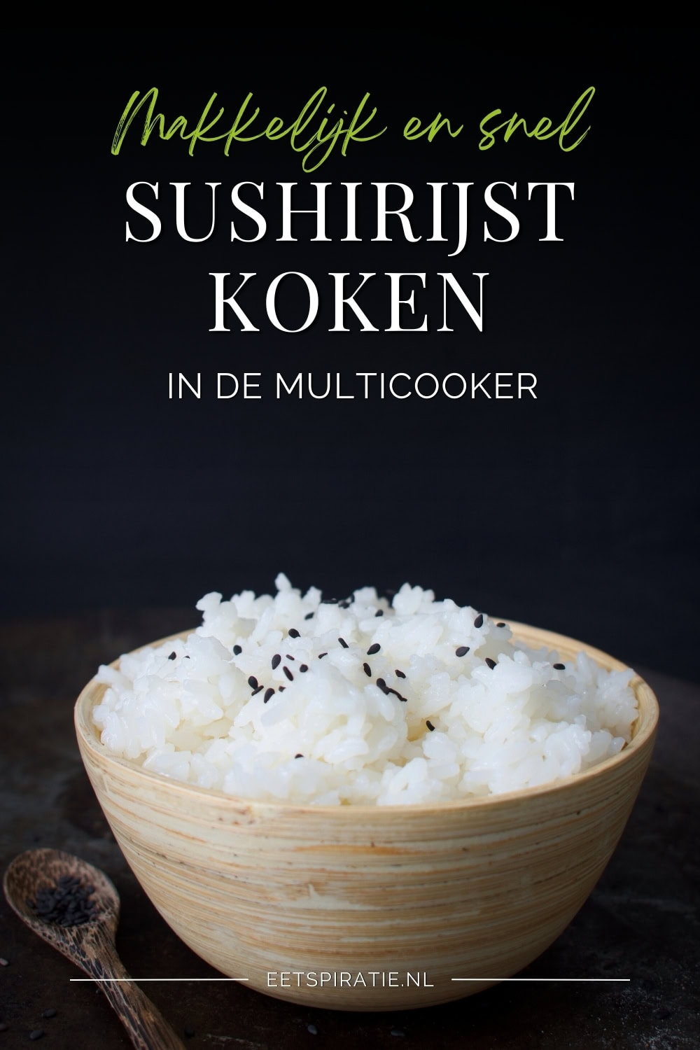 Sushirijst koken in de Crock-Pot Express