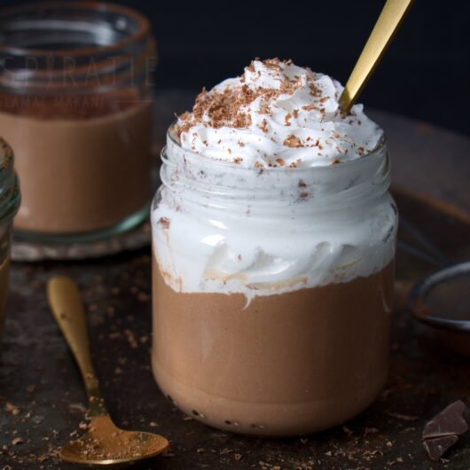 Chocolademousse van silken tofu