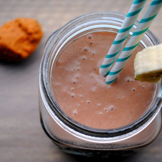 chocolade smoothie receptenkaart