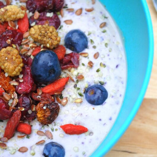 smoothie bowl receptenkaart