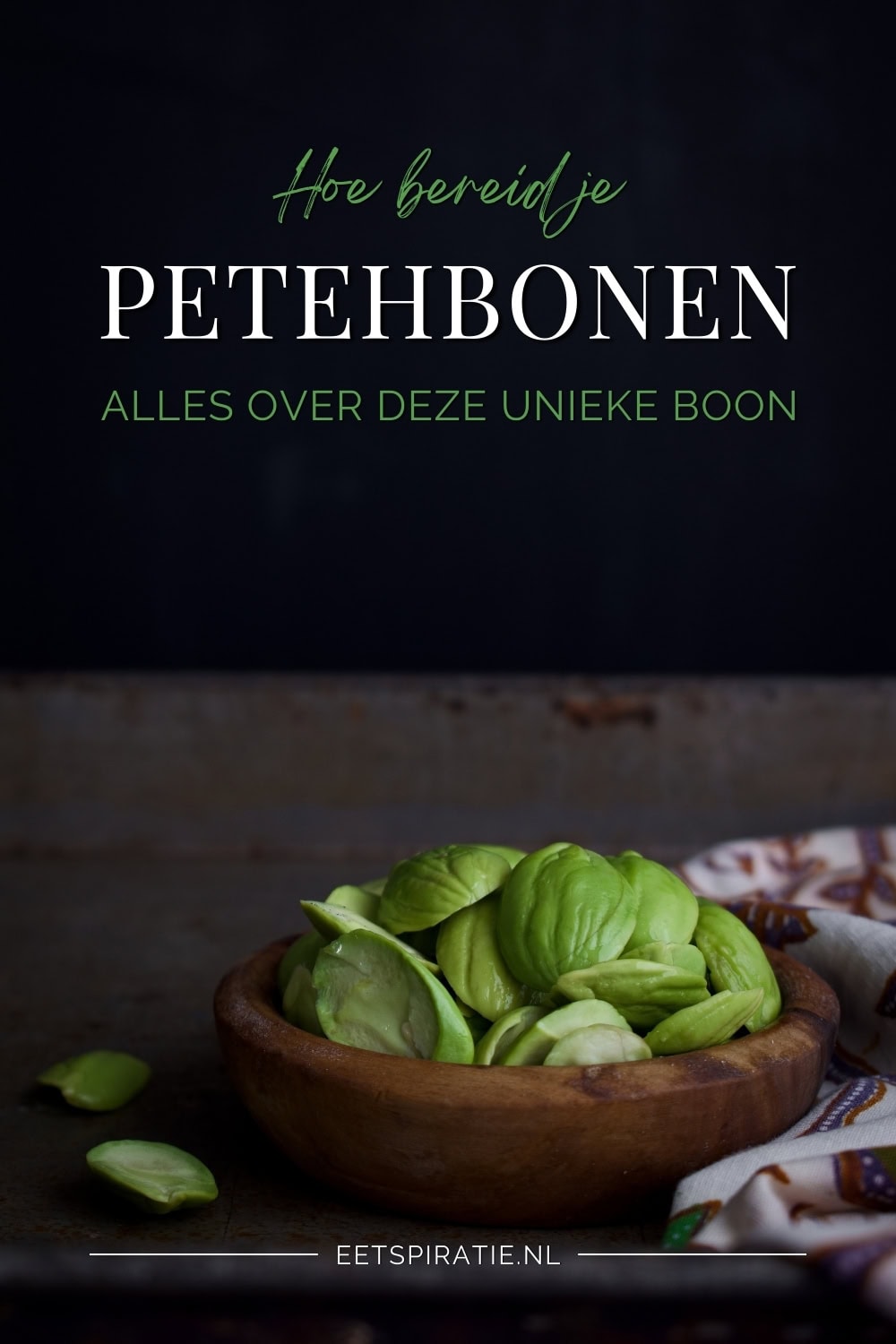 Hoe bereid je petehbonen stinkbonen Pinterest