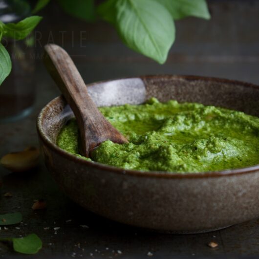 Kemangi pesto een frisse pesto met een Aziatische twist