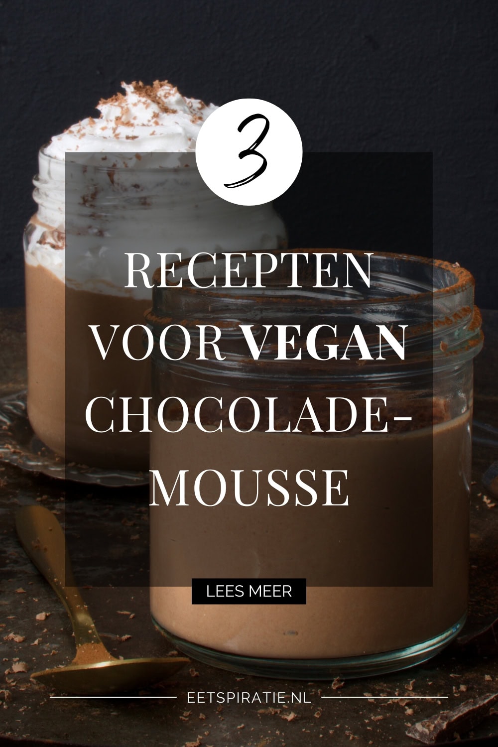 3 recepten voor vegan chocolademousse