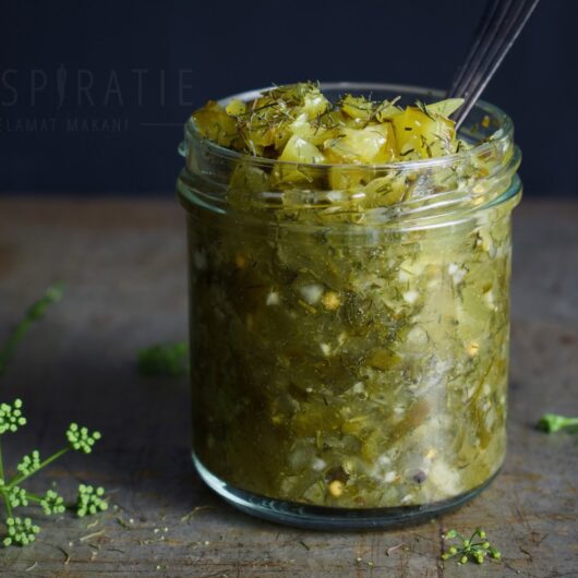Augurkenrelish met dille