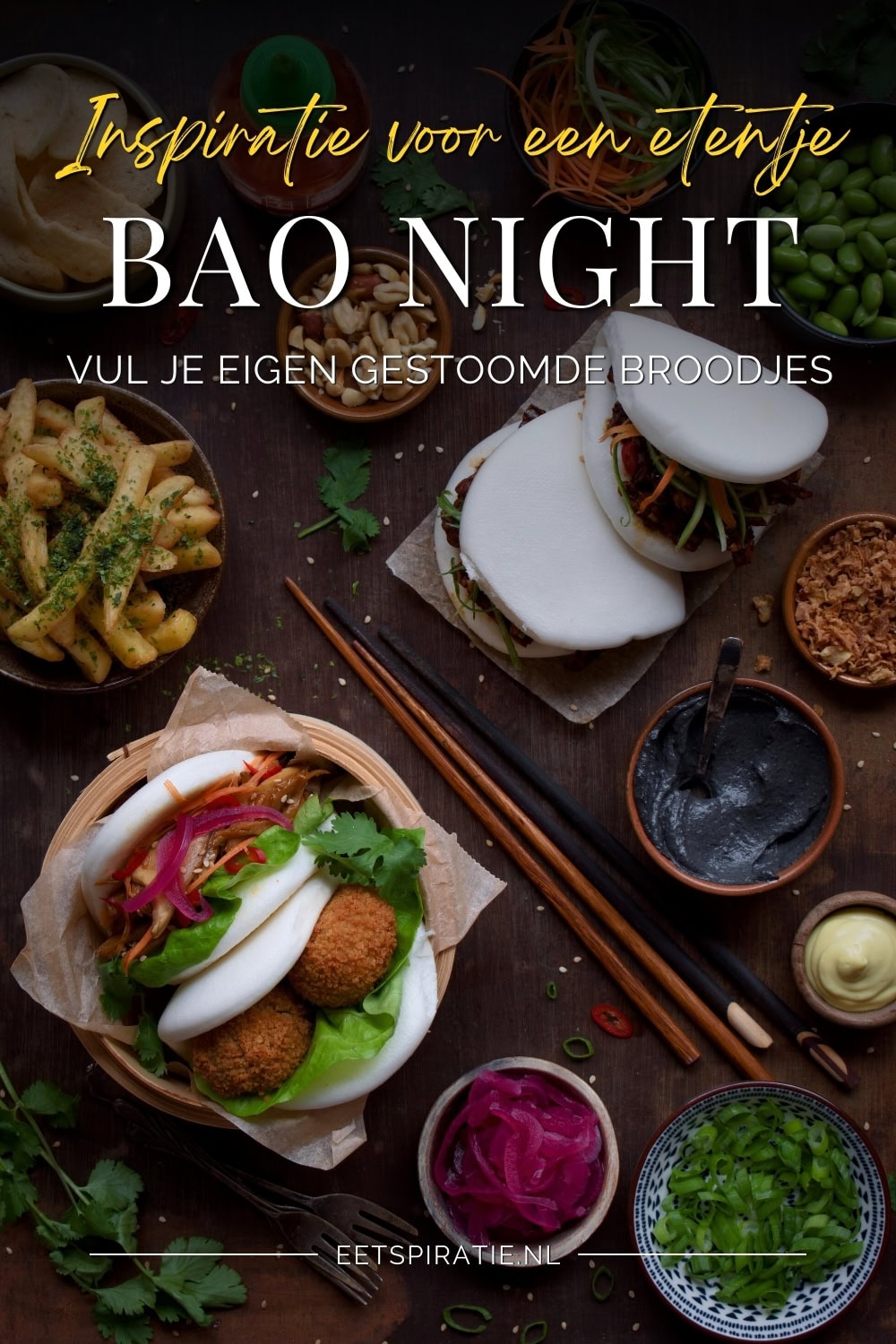 Organiseer een bao night met gestoomde broodjes en zelfgemaakte vullingen Pinterest