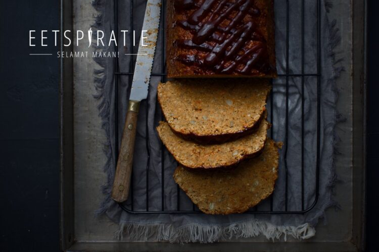 Vegan gehaktbrood van linzen - lentil loaf
