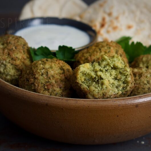 Falafel receptenkaart