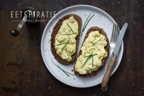Hoe maak je vegan eiersalade zonder ei