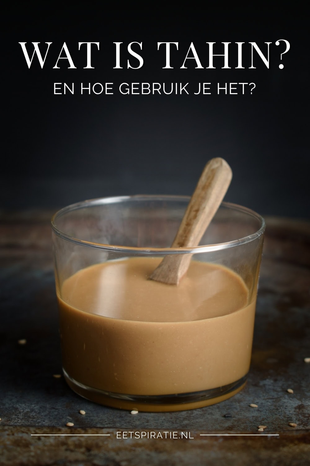 Wat is tahin en hoe gebruik je het Pinterest